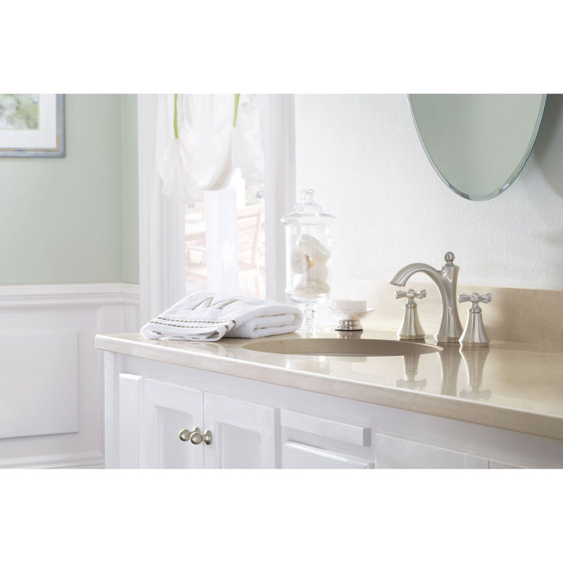 Wynford Widespread Bathroom Faucet, Brushed Nickel
