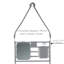 Serviteur de douche suspendu -1718510516