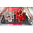 Taylah Metal Rectangular Serving Tray with Orchid Handles for Elegant Christmas Decor and Festive Gifting