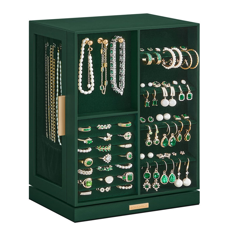 Aylor Jewellery Box +, Green