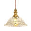Luminaire suspendu en verre