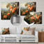 Renaissance, peinture d'un fruit de pêche II - fruits, art mural en métal-340112514