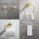 Circular 5 - Piece Bathroom Hardware Set