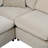 124.8" Extra Large Sectional Sofa with Movable Ottoman-117795037