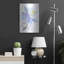 Art mural luxueux «Columbine Bloom I» par Tim O'Toole, art mural en métal-101669557