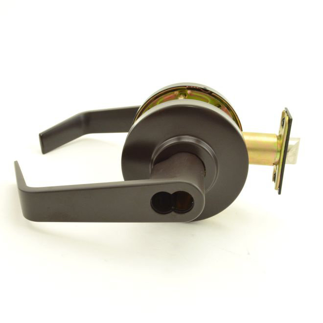 Keyed Door Lever, Oil Rubbed Bronze