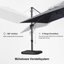 274cm X 335cm Rectangular Cantilever Parasol-849661786