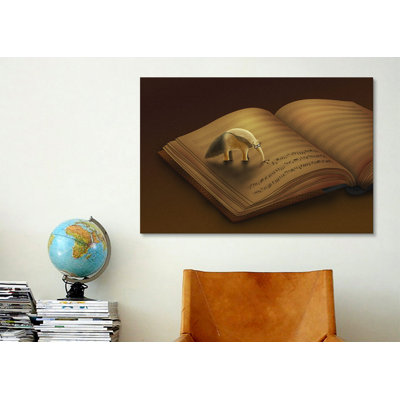 Impression sur toile tendue «Ant Eater Composer» de Brookston Hansell