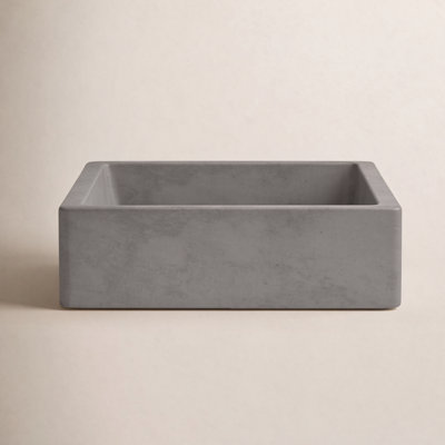 NativeStone Nipomo Dual-Mount Concrete Sink