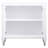 Angus White 2-Door Mandala Accent Cabinet Distressed
