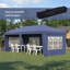 6m x 3m Steel Pop Up Canopy-118943219