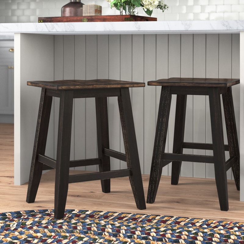 Mellor Solid Wood Counter Stool, Counter Stool (24” Seat Height)