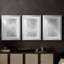Snowdrift I  -Custom Framed  Premium Print W Matt - 3 Pieces-622405615-622401552