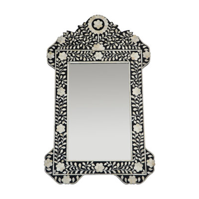 Bone Flat Wall Mirror