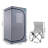 Portable Grey Mini Plus Style Steam Sauna Tent–Personal Home Spa, With Steam Generator, Remote Control, Foldable Chair, PVC Pipes. Easy To Install,Fast Heating, With FCC & UL Certification