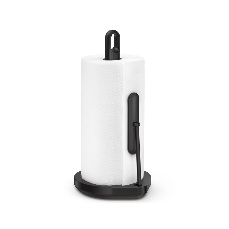 Simplehuman Tension Arm Paper Towel Holder, Black