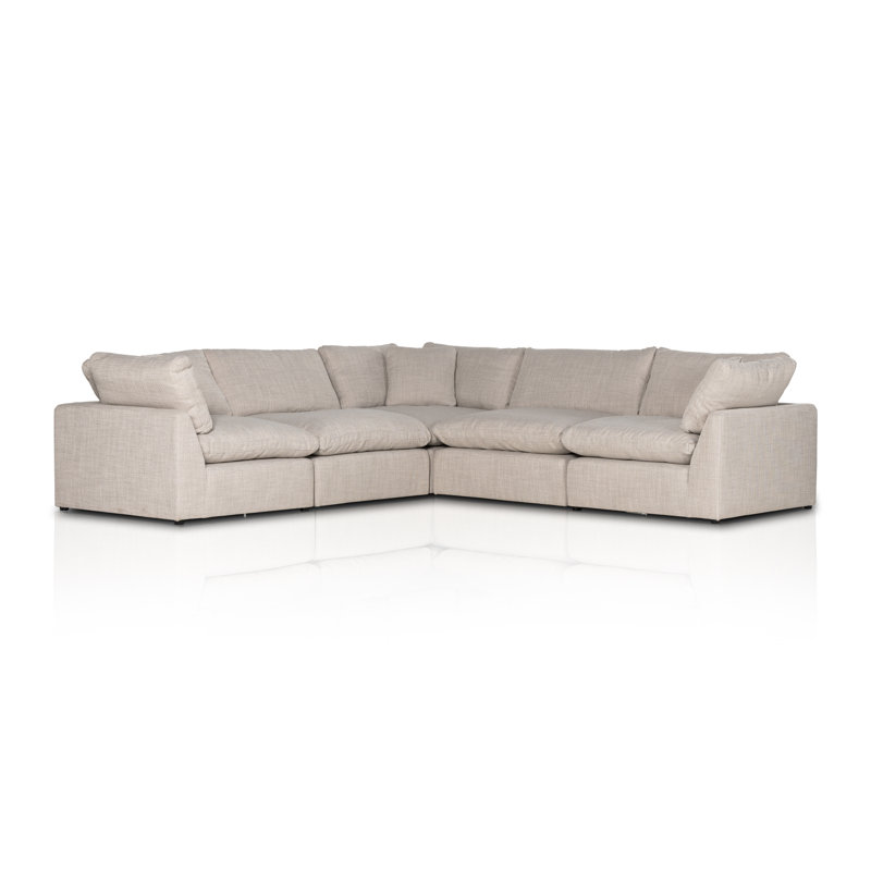 Stevie Modular Sectional, Gibson Wheat Polyester Blend