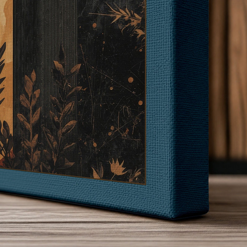 Print, 18x12 - 45.7 x 30.5 cm, Teal Border