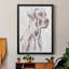 «Sitting Dog IV», toile encadrée de qualité supérieure - prête à être accrochée-754022447-754022442