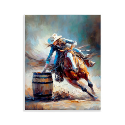 «Barrel Racer Cowgirl» par Ramona Murdock
