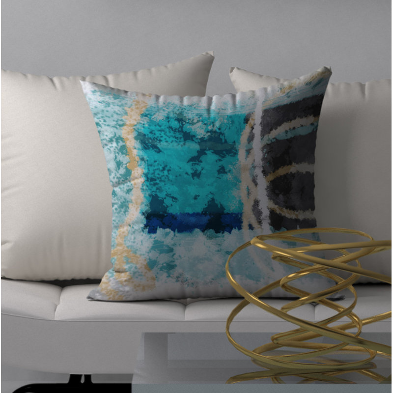Housse de coussin carrée/insert, 24 po x 24 po