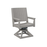 Berlin Gardens Mayhew Chat Swivel Rocker Dining Chair