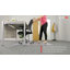Tapis de chaise rectangulaire en vinyle noir pour plancher dur Advantagemat® - 48 po x 60 po-41302168-41302163
