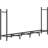 Petua 61.38'' W Metal Log Rack