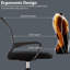 Office Desk Chair With Arms, Adjustable, Swivel, Comfortable Desk Chair, UKFR Certified-1588622707