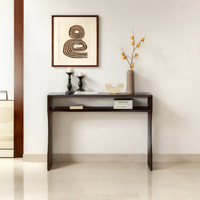 Modern Minimalist Solid Wood Console Table