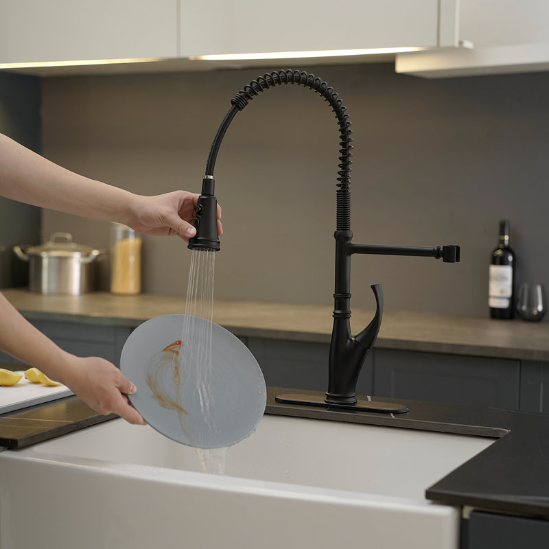 VIBRANTBATH Pull Down Kitchen Faucet