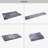 Anthracite Chenille Machine Washable Non-Slip Low-Pile Runner Rug 2'6'' x 10' Anthracite