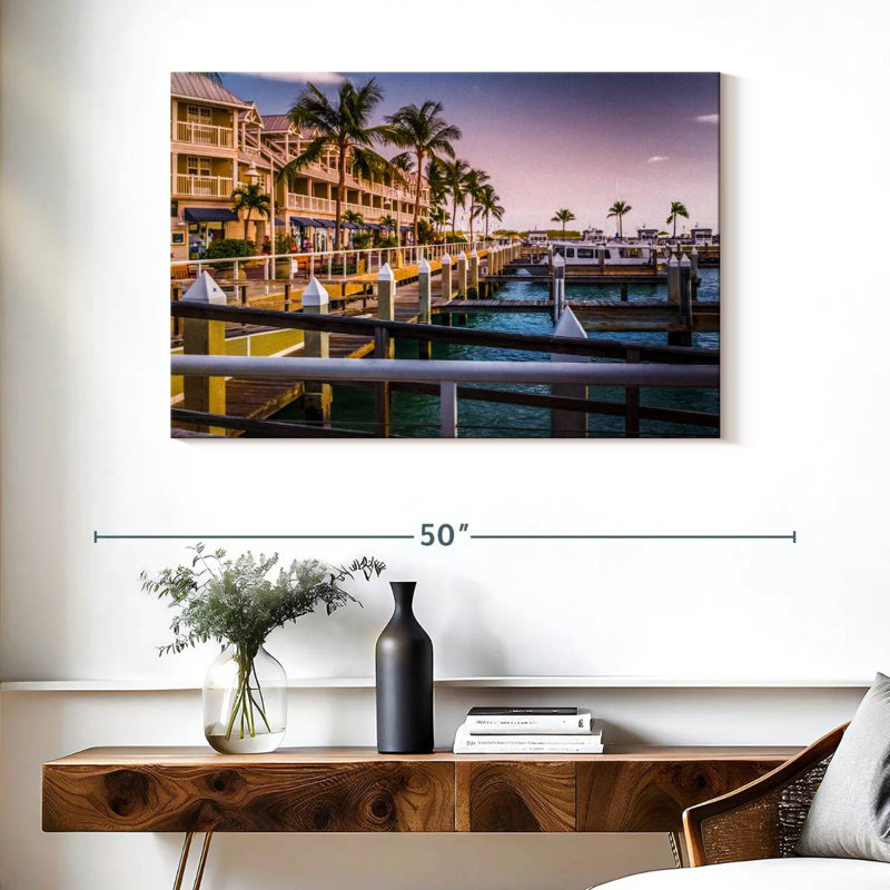 Gillard Key West Marina, H 26 po x l 39 po