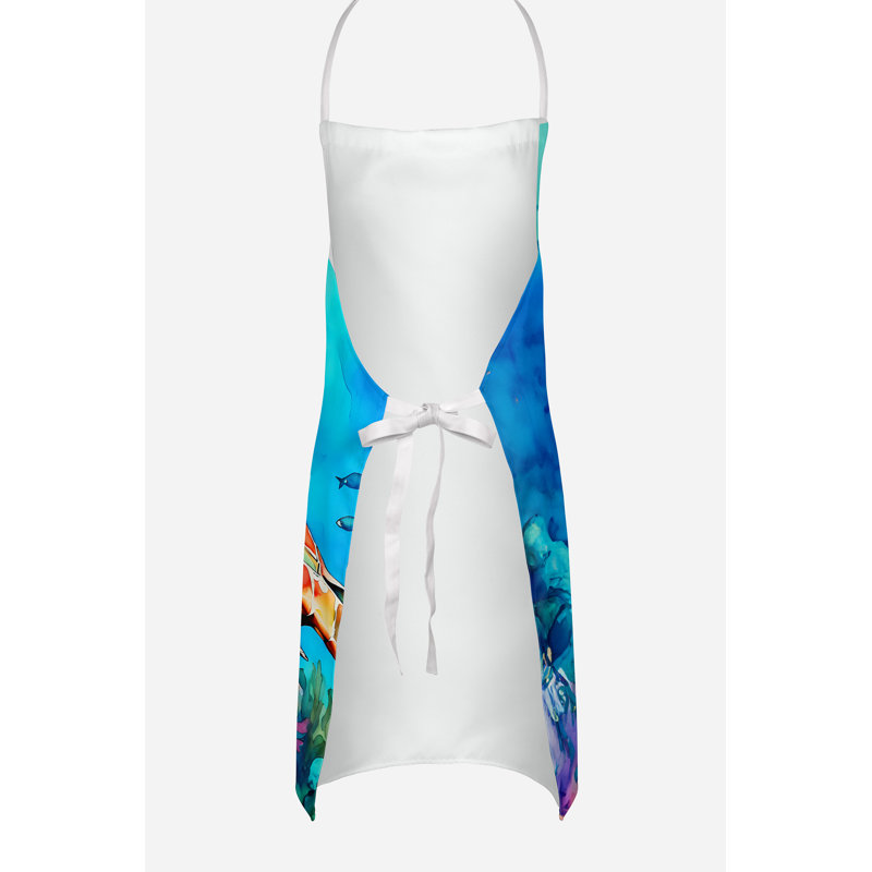 No Pattern Bib Apron