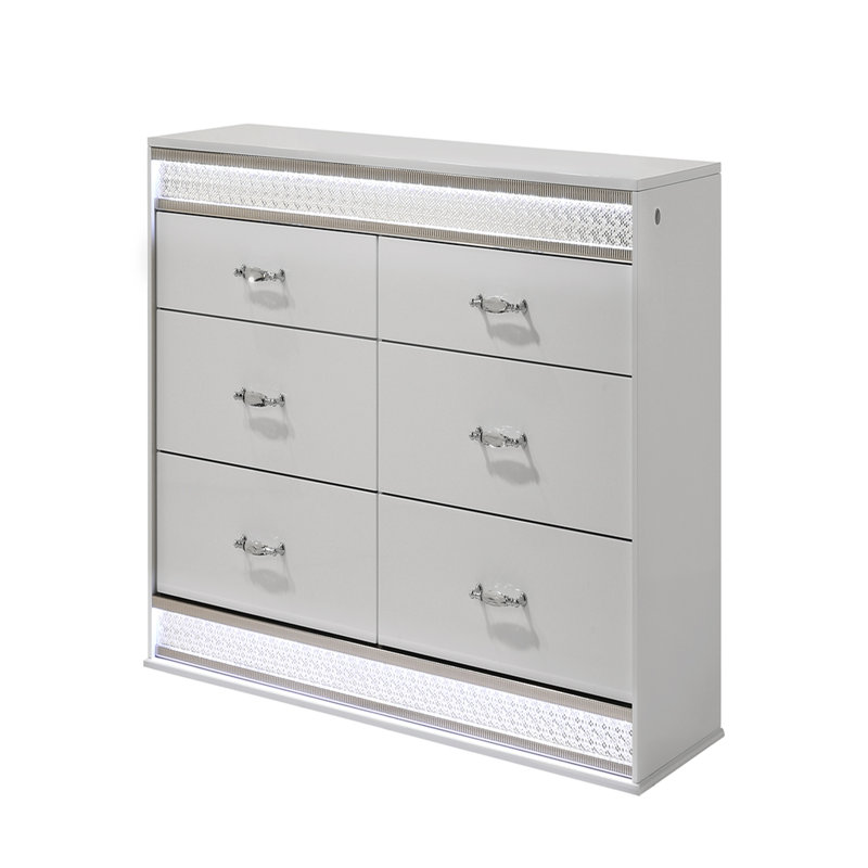 60 " W 6 - Drawer Dresser