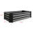 Galvanized Raised Garden Bed For Vegetables,Planter Raised Garden Boxes Outdoor,Metal Raised Garden Beds Steel Kit For Vegetables Flower Herb Patio Black Rectangle