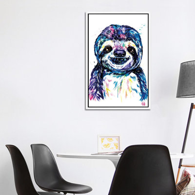 Susie The Sloth by Lisa Whitehouse - Painting on Canvas