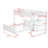 Duky Kids Twin Over Full Bunk Bed-977150486