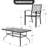 Idith 60.6" L Rectangular Dining Set -1312493578