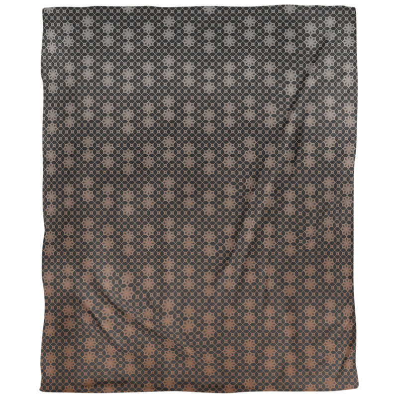 Housse de couette simple Katelyn Elizabeth, Housse de couette simple TG, Microfibre, Orange / Noir