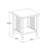Wenger Solid Wood End Table-251300717-251300719