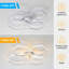 Ventilateur de plafond 30 pouces avec lumières DEL à télécommande à intensité variable, ventilateur à 6 vitesses