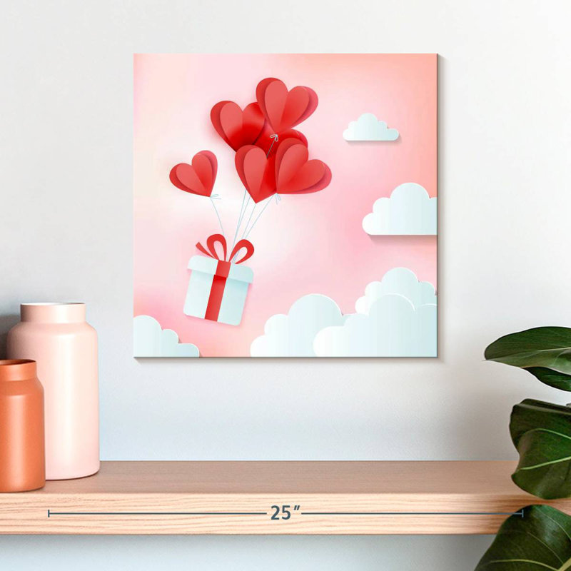 Cadeau de Saint-Valentin Lelend, H 16 po x l 16 po
