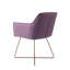 Bartly 123.19cm H Polyester Upholstered Metal Armchair-947164688-947164697