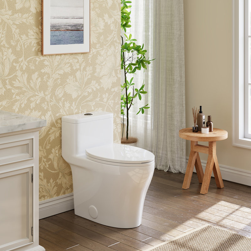 Toilette allongée une pièce ADA Comfort