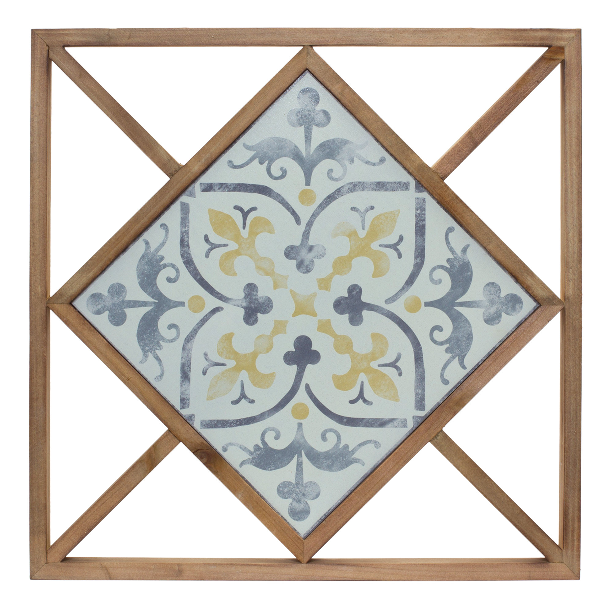 Bungalow Rose 2 Piece Tile Wall Décor Set | Wayfair