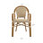 Solid Wood Outdoor Stacking Dining Armchair-22217334