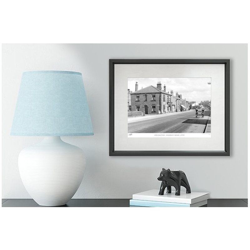 Adlington, Chorley Road C1955 by Francis Frith - Single Picture Frame Print, 60cm H x 80cm W x 2.3cm D