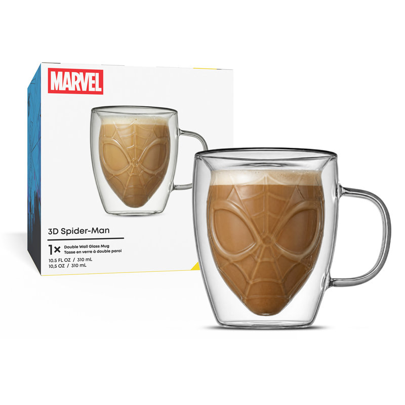 Tasse double paroi Spider-Man 3D