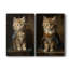 ANIMALS Series CXCII - Toile tendue avec châssis de qualité supérieure - Prêt à être accroché-720369305